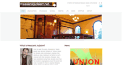 Desktop Screenshot of messianicjudaism.net